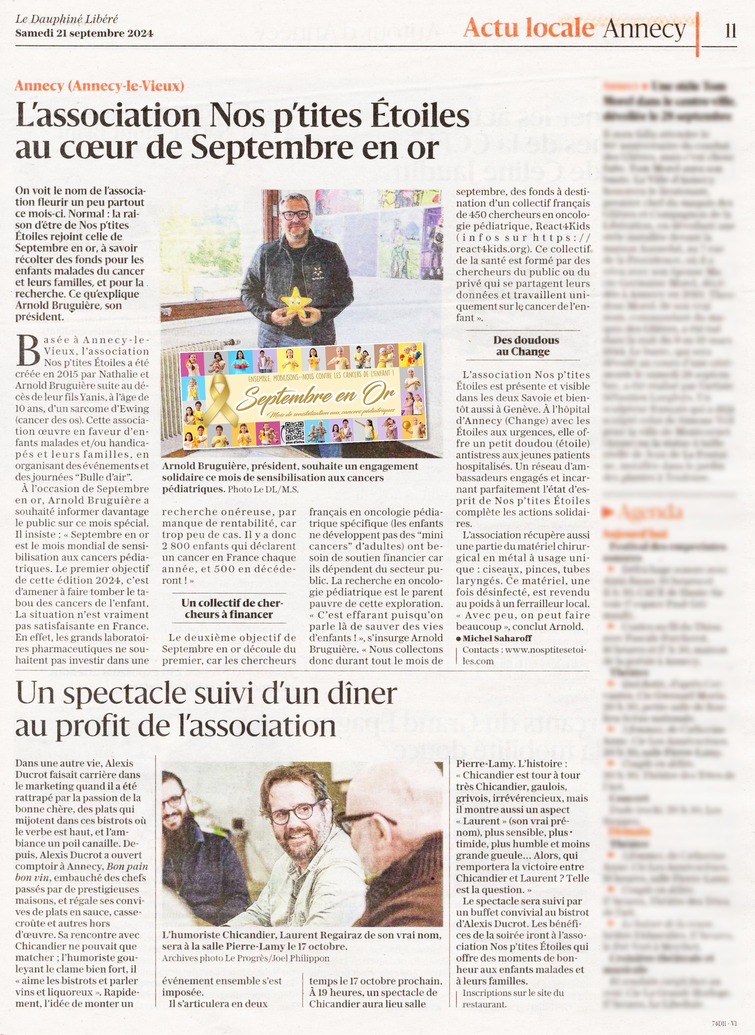 Article Septembre en Or